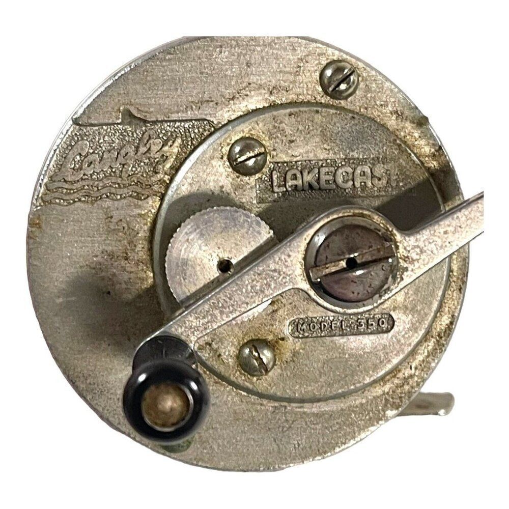 Vintage Langley Lakecast Model 350 Bait Casting Fishing Reel